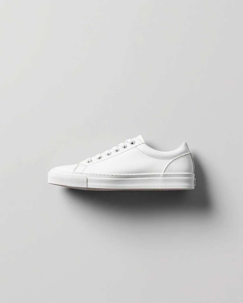 Low Court Sneaker — White
